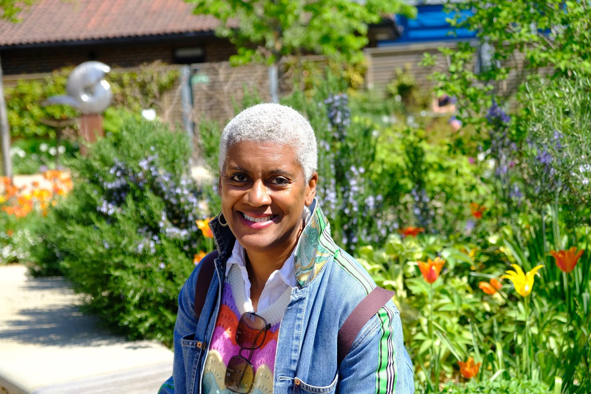 Gardeners engaged with celebrity speakers